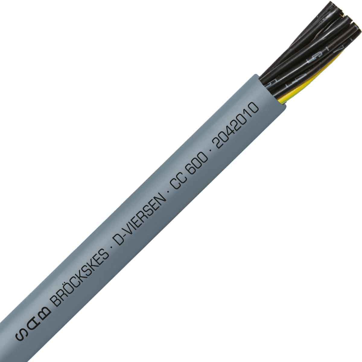 SAB 2042010 CC 600 - 20 AWG/10c, oil resistant PVC flexible control cable, 600V, UL, CSA, VDE, CE, RoHS SAB 2042010 CC 600 - 20 AWG/10c, oil resistant PVC flexible control cable, 600V, UL, CSA, VDE, CE, RoHS