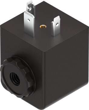 Festo 549904 solenoid coil MD-2-110VAC-PA For AC voltage, without plug socket. Assembly position: Any, Duty cycle: 100 %, Power factor cos {phi}: 0,7, Characteristic coil data: 110 V AC: 50/60 Hz, pick-up power 14.5 VA, holding power 10.5 VA, Permissible frequency flu Festo 549904 solenoid coil MD-2-110VAC-PA For AC voltage, without plug socket. Assembly position: Any, Duty cycle: 100 %, Power factor cos {phi}: 0,7, Characteristic coil data: 110 V AC: 50/60 Hz, pick-up power 14.5 VA, holding power 10.5 VA, Permissible frequency flu