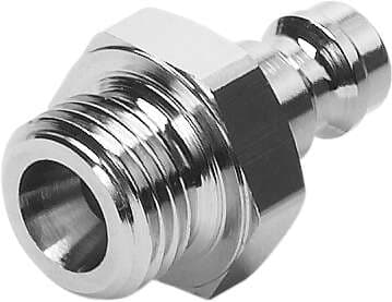 Festo 531666 quick coupling plug KS3-1/4-A For self-closing quick coupling connectors. Nominal size: 4,95 mm, Operating pressure complete temperature range: -0,95 - 12 bar, Standard nominal flow rate: 581 l/min, Operating medium: Compressed air in accordance with ISO8 Festo 531666 quick coupling plug KS3-1/4-A For self-closing quick coupling connectors. Nominal size: 4,95 mm, Operating pressure complete temperature range: -0,95 - 12 bar, Standard nominal flow rate: 581 l/min, Operating medium: Compressed air in accordance with ISO8