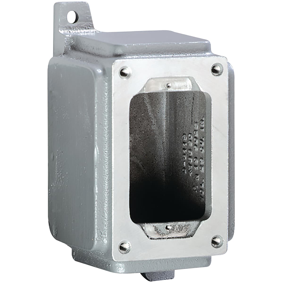 Hubbell SWB-14 SWB Series - Aluminum Single-Gang Device Body For Use With XCS/XS/XT Cover Assemblies - 5-7/8 Inch X 3-5/8 Inch X 3-5/16 Inch ; Copper free cast aluminum alloy. ; Designed for custom drilled and tapped conduit openings on all four sides and the back. ; G Hubbell SWB-14 SWB Series - Aluminum Single-Gang Device Body For Use With XCS/XS/XT Cover Assemblies - 5-7/8 Inch X 3-5/8 Inch X 3-5/16 Inch ; Copper free cast aluminum alloy. ; Designed for custom drilled and tapped conduit openings on all four sides and the back. ; G