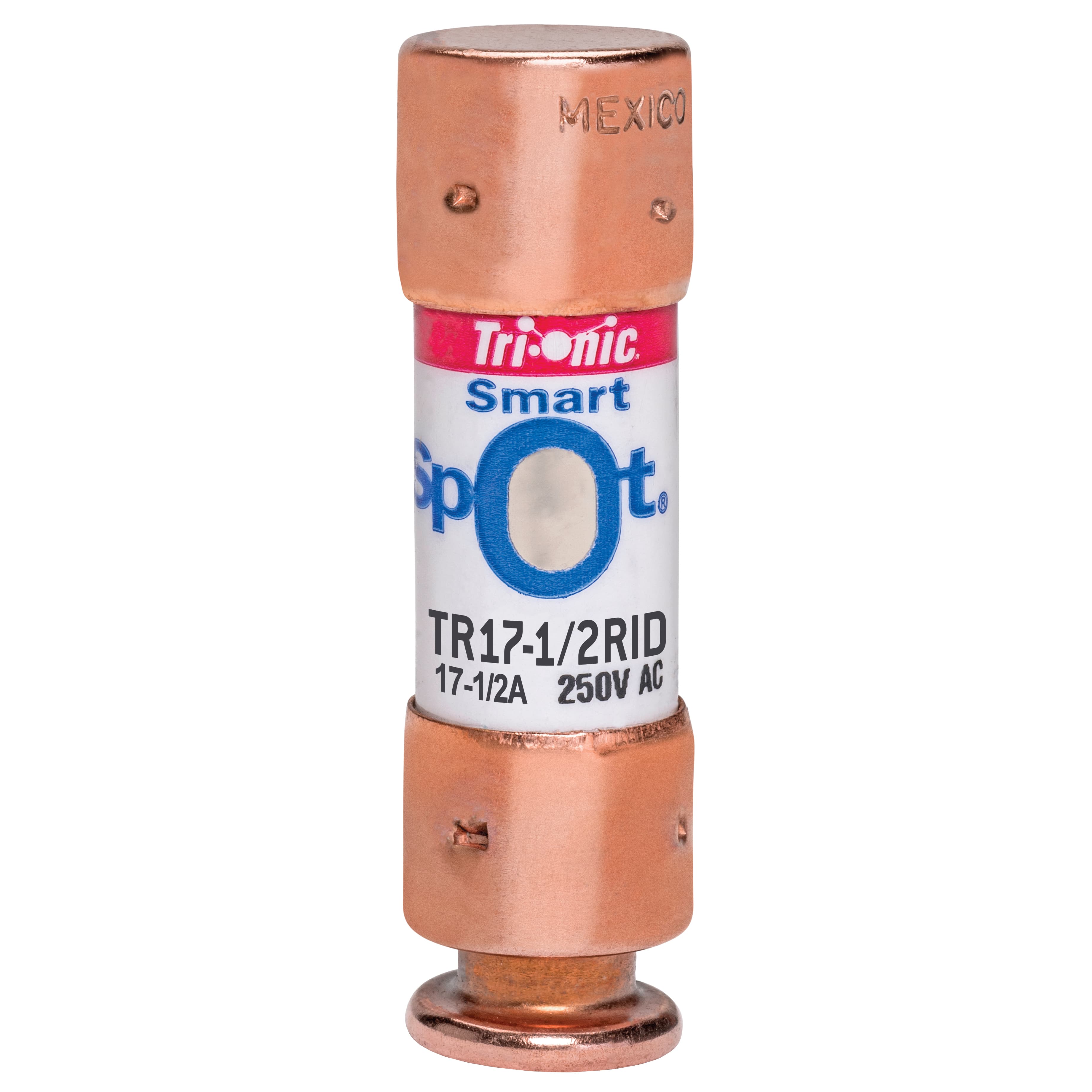 Mersen TR17-1/2RID TR17-1/2RID Mersen - Fuse TR-R - Class RK5 - Time-Delay 250VAC 160VDC 17.5A Ferrule SmartSpot® Tri-Onic® Mersen TR17-1/2RID TR17-1/2RID Mersen - Fuse TR-R - Class RK5 - Time-Delay 250VAC 160VDC 17.5A Ferrule SmartSpot® Tri-Onic®