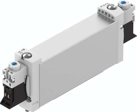 Festo 574443 solenoid valve VUVG-B18-T32C-AZT-F-1P3 Valve function: 2x3/2 closed, monostable, Type of actuation: electrical, Valve size: 18 mm, Standard nominal flow rate: 800 l/min, Operating pressure: 1,5 - 10 bar Festo 574443 solenoid valve VUVG-B18-T32C-AZT-F-1P3 Valve function: 2x3/2 closed, monostable, Type of actuation: electrical, Valve size: 18 mm, Standard nominal flow rate: 800 l/min, Operating pressure: 1,5 - 10 bar