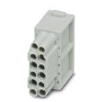 Phoenix Contact 1414355 Contact insert module, number of positions: 12, power contacts: 0, control contacts: 12, Socket, Crimp connection, 250 V, 10 A, 0.14 mm² ... 2.5 mm², application: Signal Phoenix Contact 1414355 Contact insert module, number of positions: 12, power contacts: 0, control contacts: 12, Socket, Crimp connection, 250 V, 10 A, 0.14 mm² ... 2.5 mm², application: Signal