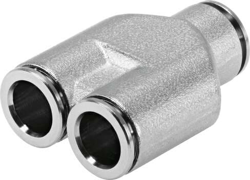 Festo 578410 push-in Y-connector NPQH-Y-Q6-E-P10 Size: Standard, Nominal size: 5,5 mm, Assembly position: Any, Container size: 10, Design structure: Push/pull principle Festo 578410 push-in Y-connector NPQH-Y-Q6-E-P10 Size: Standard, Nominal size: 5,5 mm, Assembly position: Any, Container size: 10, Design structure: Push/pull principle