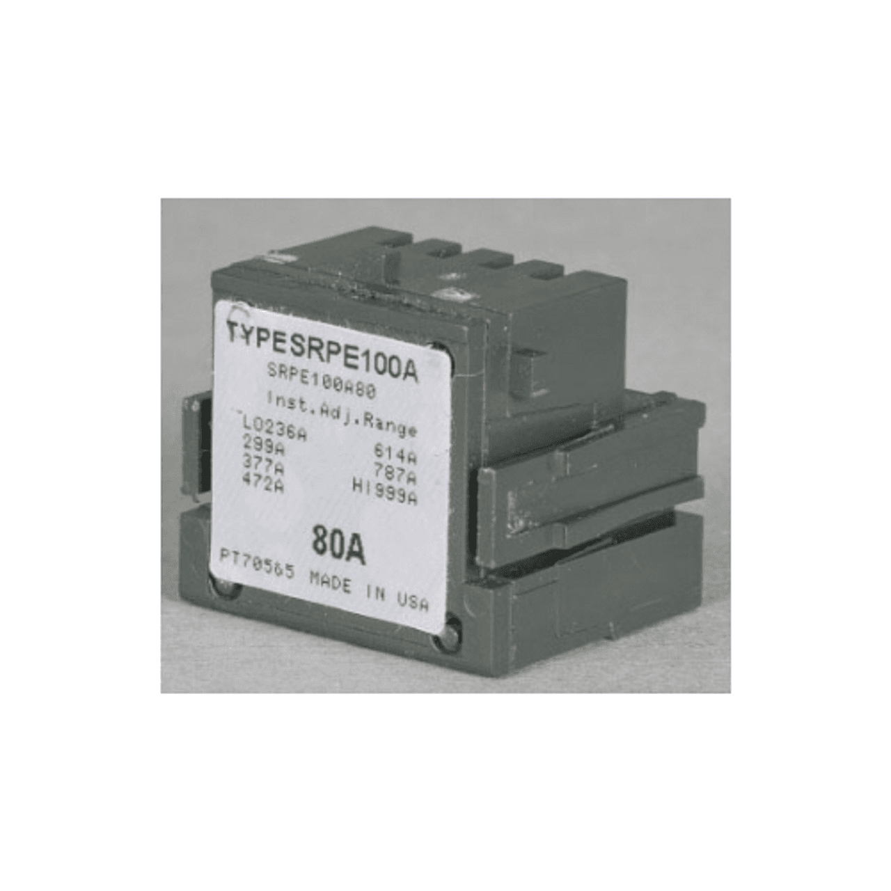 General Electric SRPF250A225 GE SRPF250A225 Rating Plug 50/60HZ EA General Electric SRPF250A225 GE SRPF250A225 Rating Plug 50/60HZ EA