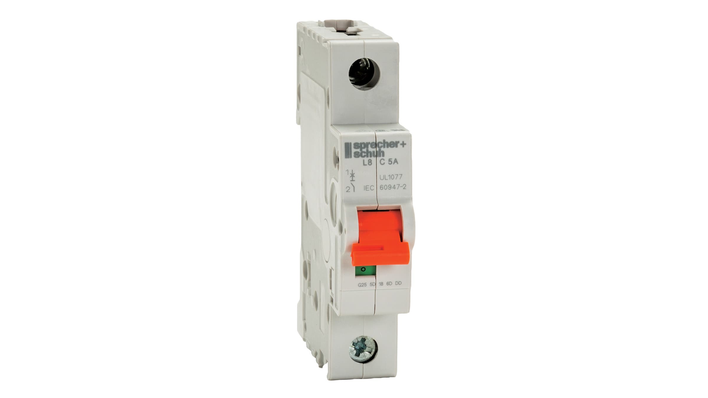 Sprecher + Schuh L8-3/1/D Sprecher + Schuh L8-3/1/D - Supplementary Protectors, CURVE-D, 3A, 1-POLE, UL1077/ NFPA79/ CSA/ CE Sprecher + Schuh L8-3/1/D Sprecher + Schuh L8-3/1/D - Supplementary Protectors, CURVE-D, 3A, 1-POLE, UL1077/ NFPA79/ CSA/ CE