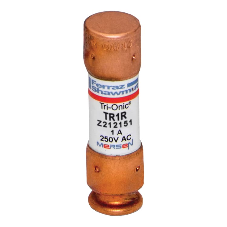 Mersen TR1R TR1R Mersen - Fuse TR-R - Class RK5 - Time-Delay 250VAC 250VDC 1A Ferrule Tri-Onic® Mersen TR1R TR1R Mersen - Fuse TR-R - Class RK5 - Time-Delay 250VAC 250VDC 1A Ferrule Tri-Onic®