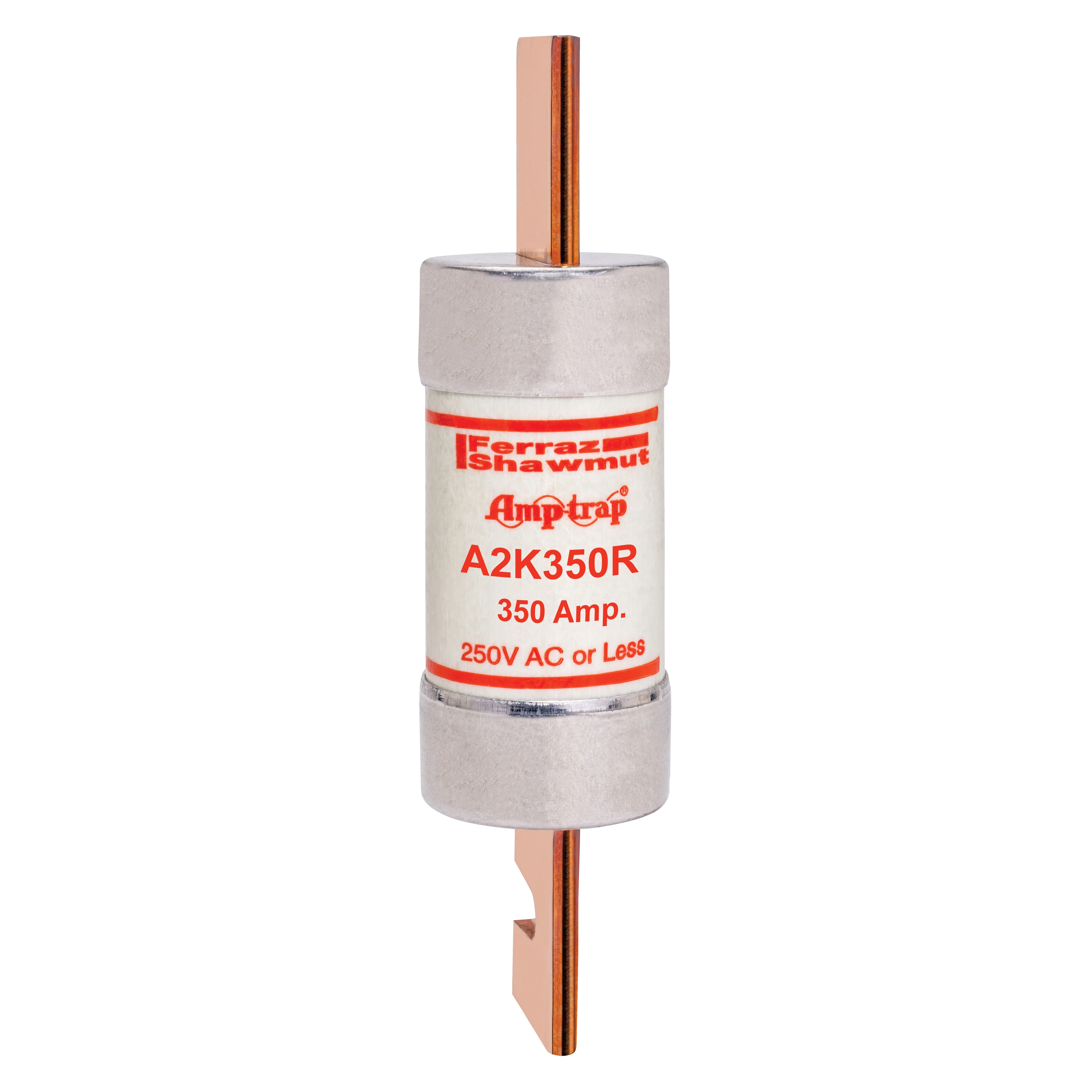 Mersen A2K350R A2K350R Mersen - Fuse A2K-R - Class RK1 - Fast-Acting 250VAC 250VDC 350A Blade Amp-Trap® Mersen A2K350R A2K350R Mersen - Fuse A2K-R - Class RK1 - Fast-Acting 250VAC 250VDC 350A Blade Amp-Trap®
