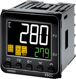 Omron E5CC-QX3A5M-000 Single Loop Temperature Controller Omron E5CC-QX3A5M-000 Single Loop Temperature Controller