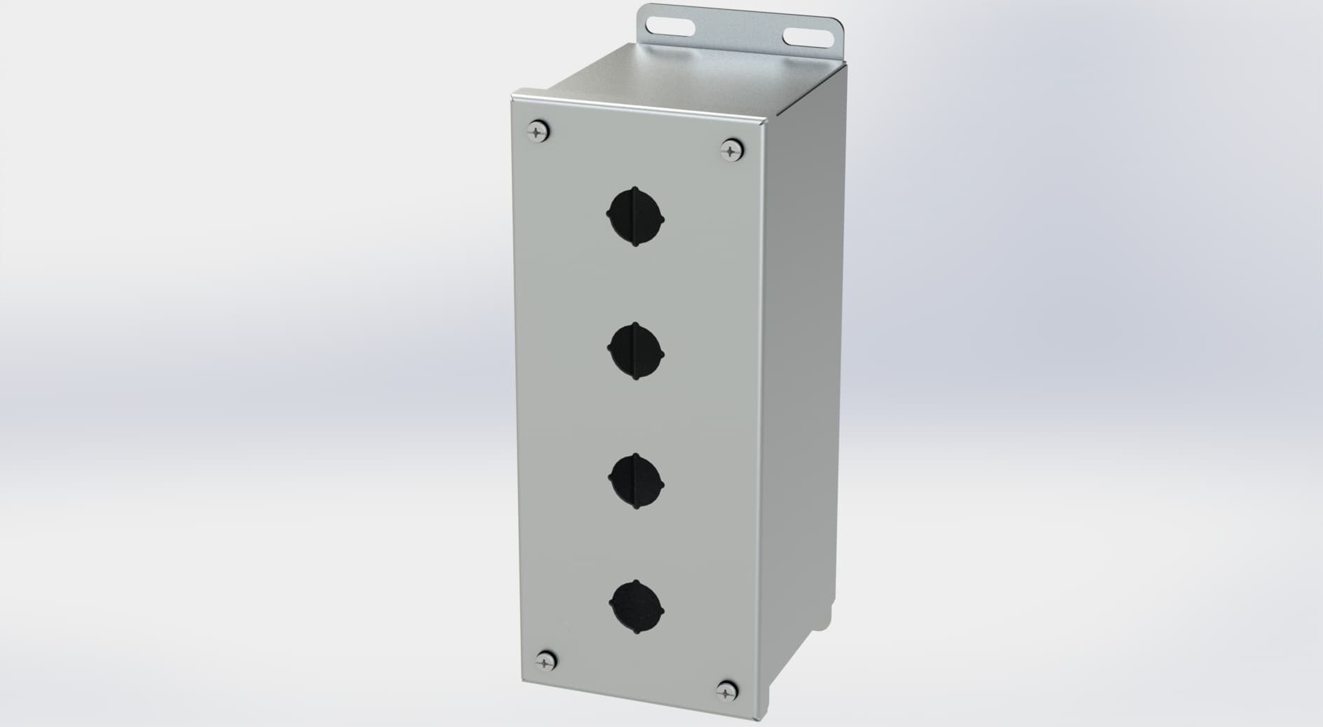 Saginaw Control SCE-4PBXSSI S.S. PBX Enclosure, Height:10.00", Width:4.00", Depth:4.75", #4 brushed finish on all exterior surfaces. Saginaw Control SCE-4PBXSSI S.S. PBX Enclosure, Height:10.00", Width:4.00", Depth:4.75", #4 brushed finish on all exterior surfaces.