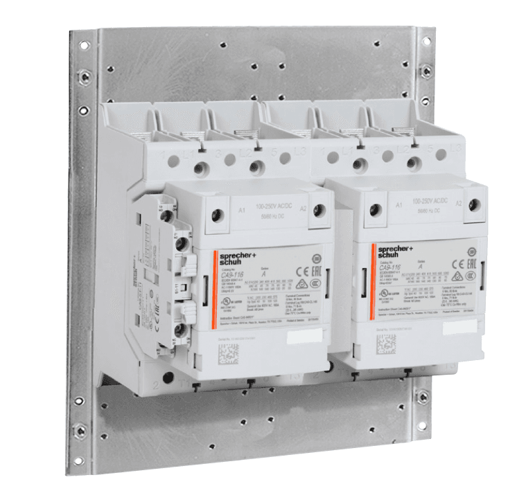 Sprecher + Schuh CA9Y2-205-22-120W-LW Sprecher + Schuh CA9Y2-205-22-120W-LW - CA9Y2 Contactor, 205A, 100-250V 50-60 Hz AC/DC, 2NO2NC, Terminal Lugs Sprecher + Schuh CA9Y2-205-22-120W-LW Sprecher + Schuh CA9Y2-205-22-120W-LW - CA9Y2 Contactor, 205A, 100-250V 50-60 Hz AC/DC, 2NO2NC, Terminal Lugs