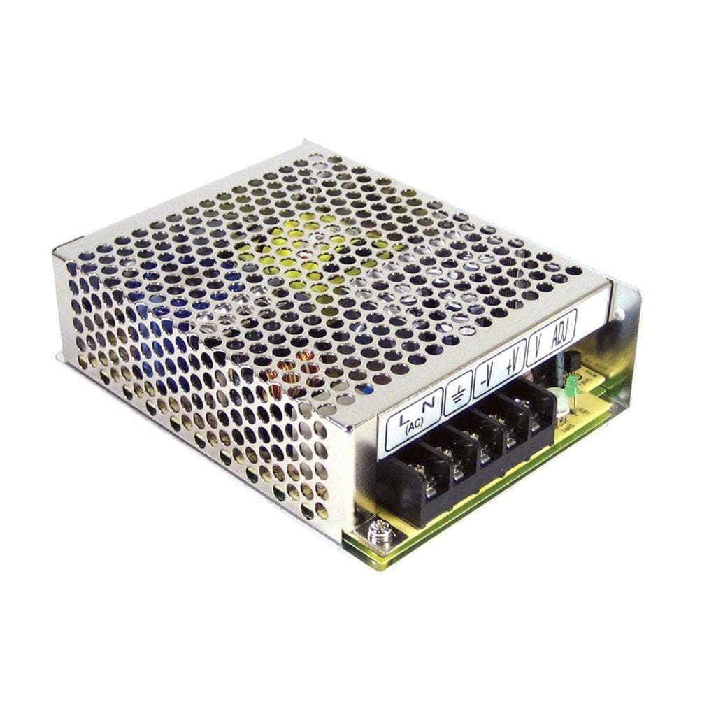 MEAN WELL RID-65B AC-DC Dual output enclosed power supply; Output 5Vdc at 8A +24Vdc at 3A; isolated outputs; free air convection MEAN WELL RID-65B AC-DC Dual output enclosed power supply; Output 5Vdc at 8A +24Vdc at 3A; isolated outputs; free air convection