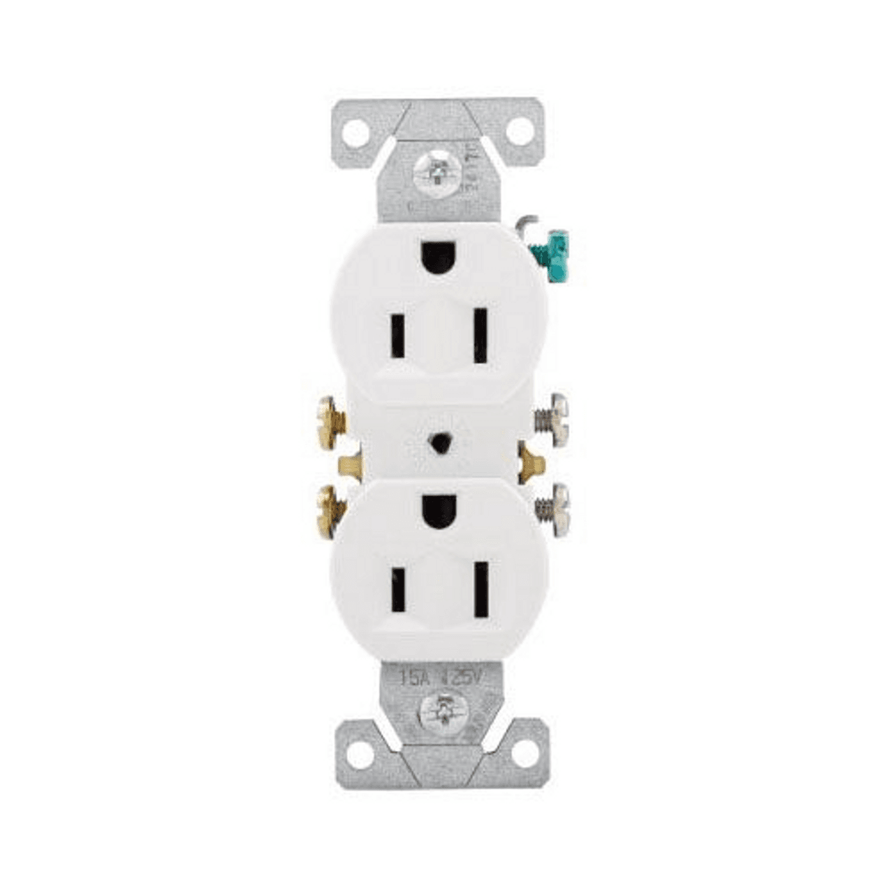 Eaton 270W 270W Eaton - Eaton residential grade duplex receptacle, #14-10 AWG, 15A, Commercial|Residential, Flush, 125V, Side and push, White, Brass, Impact-resistant thermoplastic, 5-15R, Duplex, Screw, Thermoplastic, Core pack Eaton 270W 270W Eaton - Eaton residential grade duplex receptacle, #14-10 AWG, 15A, Commercial|Residential, Flush, 125V, Side and push, White, Brass, Impact-resistant thermoplastic, 5-15R, Duplex, Screw, Thermoplastic, Core pack