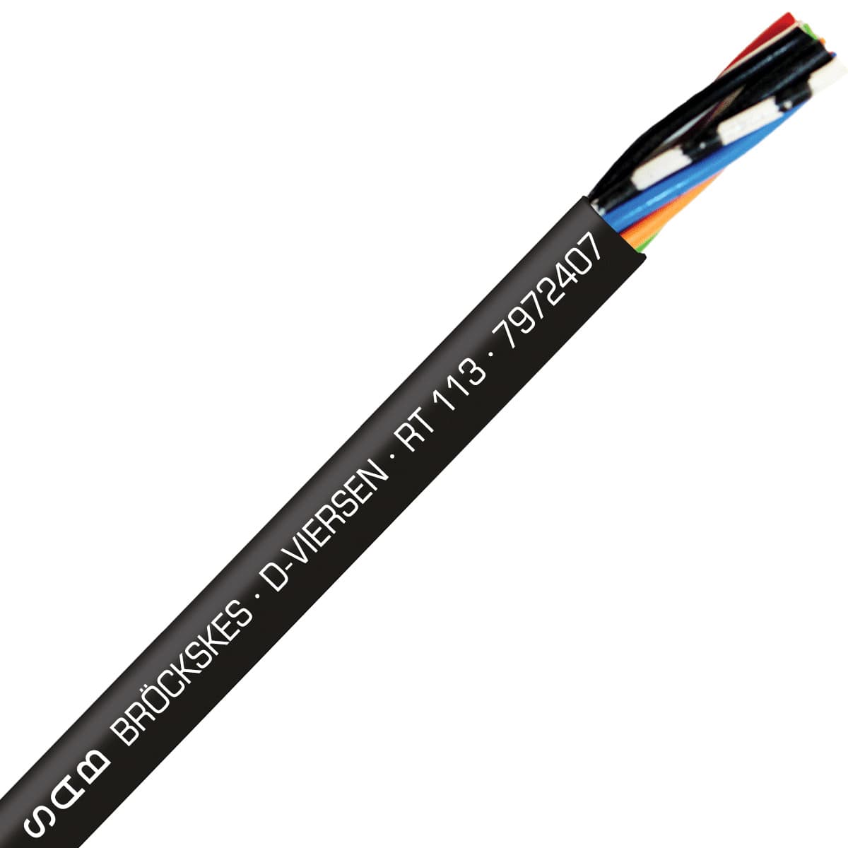 SAB 7972407 RT 113 - 24 AWG/7c, Torsional PVC cable for moderate stress, +/-270° torsion SAB 7972407 RT 113 - 24 AWG/7c, Torsional PVC cable for moderate stress, +/-270° torsion