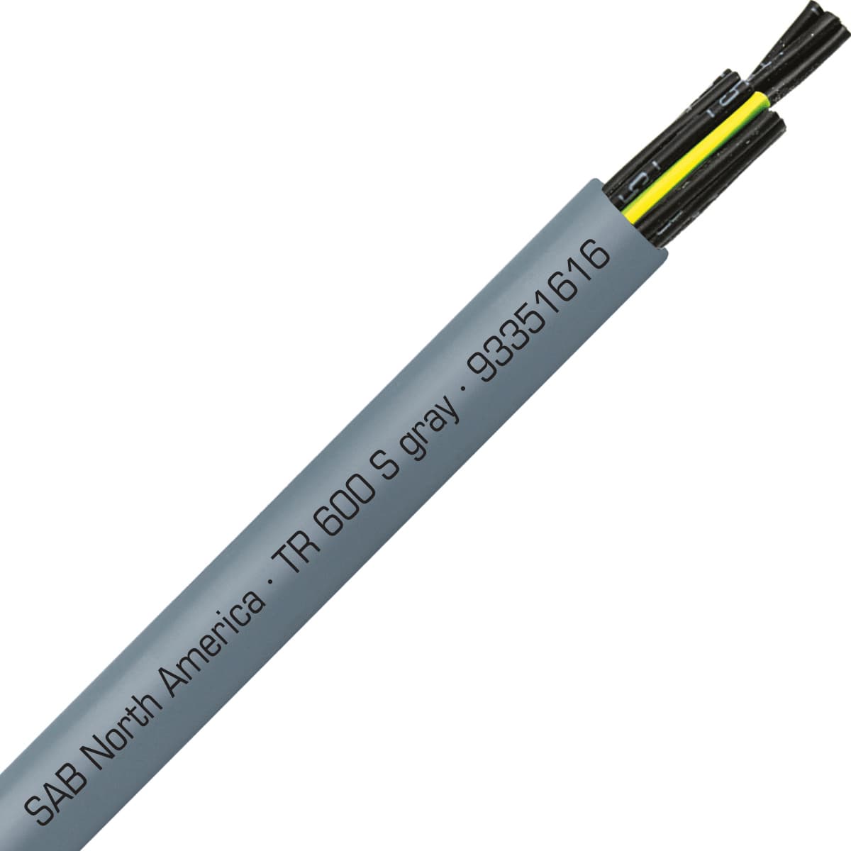 SAB 93351616 TR 600 S gray - 16 AWG/16c, oil resistant flexible exposed run tray cable, UL, CSA, WTTC, NFPA 79, CE, RoHS SAB 93351616 TR 600 S gray - 16 AWG/16c, oil resistant flexible exposed run tray cable, UL, CSA, WTTC, NFPA 79, CE, RoHS