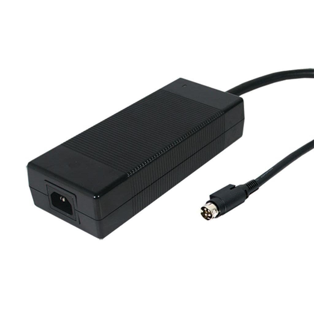 MEAN WELL GC220A12-R7B AC-DC Desktop charger; Output 13.6Vdc at 13.5A; Output connector 4 pin power din plug MEAN WELL GC220A12-R7B AC-DC Desktop charger; Output 13.6Vdc at 13.5A; Output connector 4 pin power din plug