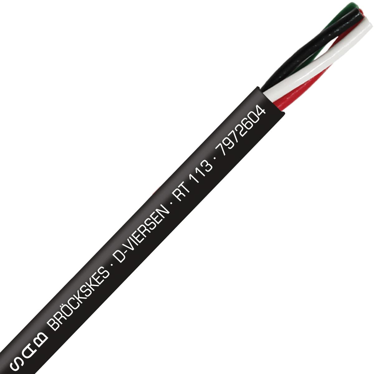 SAB 7972604 RT 113 - 26 AWG/4c, Torsional PVC cable for moderate stress, +/-270° torsion SAB 7972604 RT 113 - 26 AWG/4c, Torsional PVC cable for moderate stress, +/-270° torsion