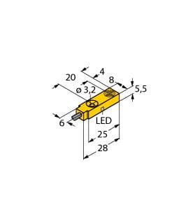 Turck BI2-Q5.5-AP6X/S34/S90/S1235 BI2-Q5.5-AP6X/S34/S90/S1235 Turck - BI2-Q5.5-AP6X/S34/S90/S1235 Inductive Sensor, Resistant to Magnetic Fields Turck BI2-Q5.5-AP6X/S34/S90/S1235 BI2-Q5.5-AP6X/S34/S90/S1235 Turck - BI2-Q5.5-AP6X/S34/S90/S1235 Inductive Sensor, Resistant to Magnetic Fields