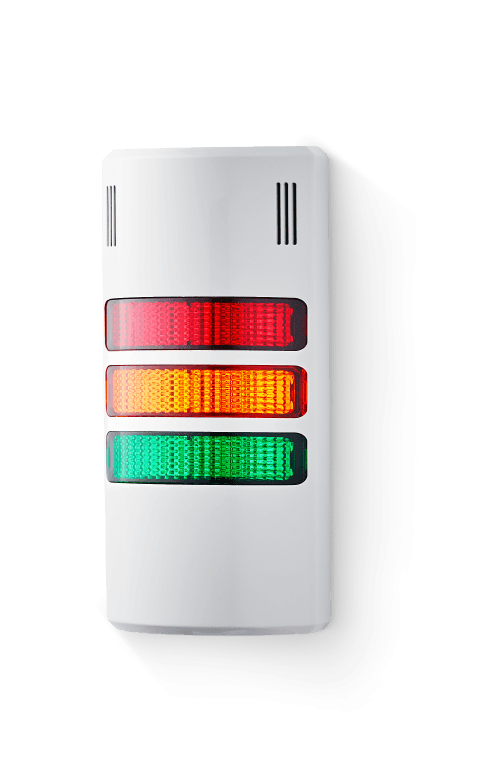 Auer Signal HD90-Q31 Signal Tower HalfDome90, HDZ, HDL red, HDL amber, HDL green, HD3 grey, 24 V AC/DC Auer Signal HD90-Q31 Signal Tower HalfDome90, HDZ, HDL red, HDL amber, HDL green, HD3 grey, 24 V AC/DC