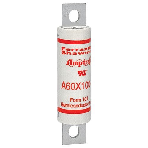 Mersen A60X100-4 A60X100-4 Mersen - High Speed Fuse Amp-Trap® A60X 600VAC 100A Bolted Blade Mersen A60X100-4 A60X100-4 Mersen - High Speed Fuse Amp-Trap® A60X 600VAC 100A Bolted Blade