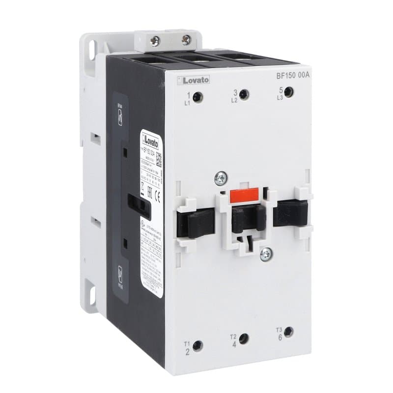 Lovato Electric BF15000A22060 BF15000A22060 Lovato - Three-pole contactor, IEC operating current Ie (AC3) = 150A, AC coil 60Hz, 220VAC Lovato Electric BF15000A22060 BF15000A22060 Lovato - Three-pole contactor, IEC operating current Ie (AC3) = 150A, AC coil 60Hz, 220VAC