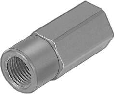 Festo 157330 adapter AD-M6-1/4 For mounting a vacuum suction cup to a hollow cylinder piston rod. Festo 157330 adapter AD-M6-1/4 For mounting a vacuum suction cup to a hollow cylinder piston rod.