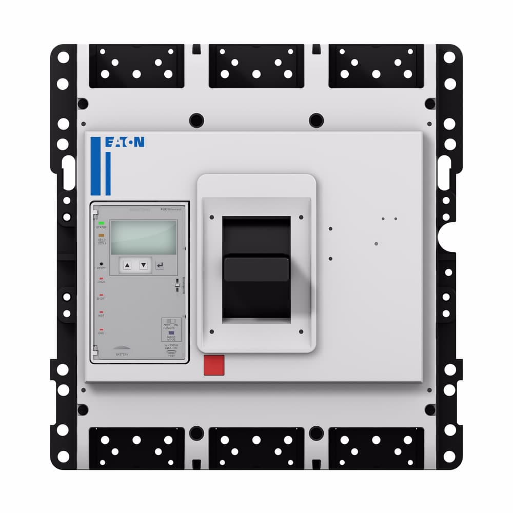 Eaton PDF63N2500D4MM Eaton Power Defense molded case circuit breaker, Globally Rated 100% UL, Frame 6, Three Pole, 2500A, 85kA/480V, PXR20D ARMS LSI w/ Modbus RTU and Relays, No Terminals (Metric Tapped Conductors) Eaton PDF63N2500D4MM Eaton Power Defense molded case circuit breaker, Globally Rated 100% UL, Frame 6, Three Pole, 2500A, 85kA/480V, PXR20D ARMS LSI w/ Modbus RTU and Relays, No Terminals (Metric Tapped Conductors)