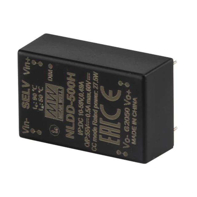 NLDD-1200H Part Image. Manufactured by MEAN WELL.