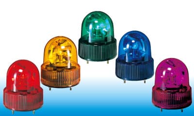 Patlite SKHB-120A-G+FA001 Rotating warning light with alarm, direct mount. Green Patlite SKHB-120A-G+FA001 Rotating warning light with alarm, direct mount. Green