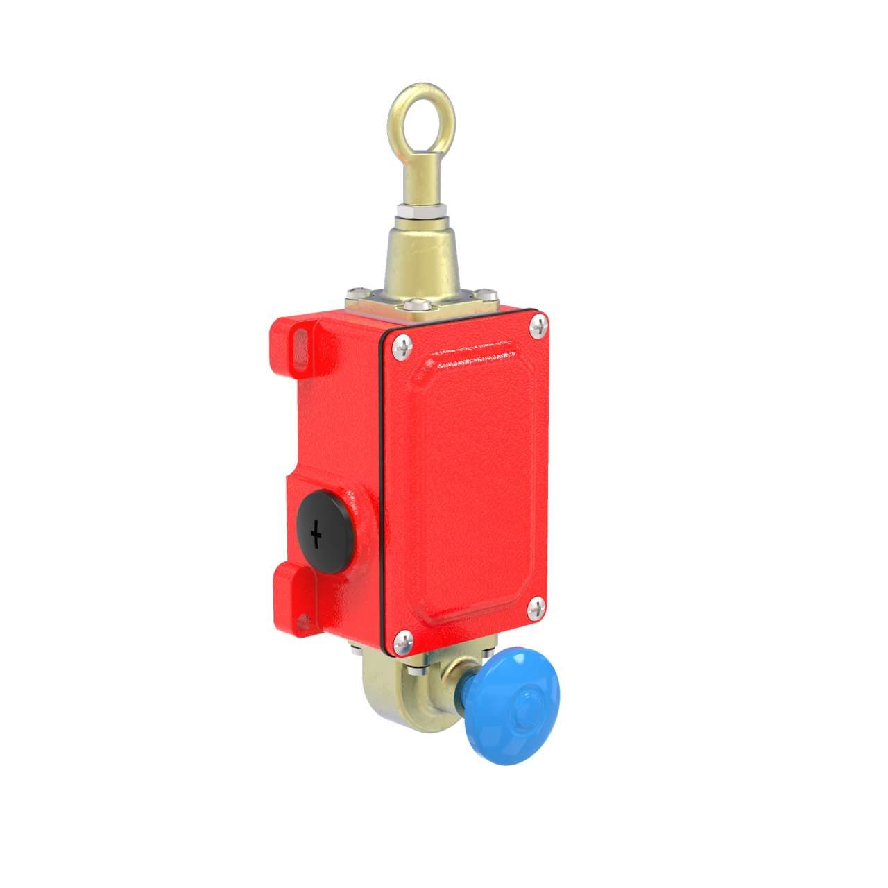 Banner RP-QMT72F-12L Heavy Duty Metal Stop Control Rope Pull; Ring Attachment, 12 m Max Range; Latch Actuation, 2 NC Rope Pulled Contact; 2 NC Rope Break Contact Banner RP-QMT72F-12L Heavy Duty Metal Stop Control Rope Pull; Ring Attachment, 12 m Max Range; Latch Actuation, 2 NC Rope Pulled Contact; 2 NC Rope Break Contact