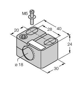 Turck BST-18B BST-18B Turck - BST-18B Accessories, Mounting Clamp Turck BST-18B BST-18B Turck - BST-18B Accessories, Mounting Clamp