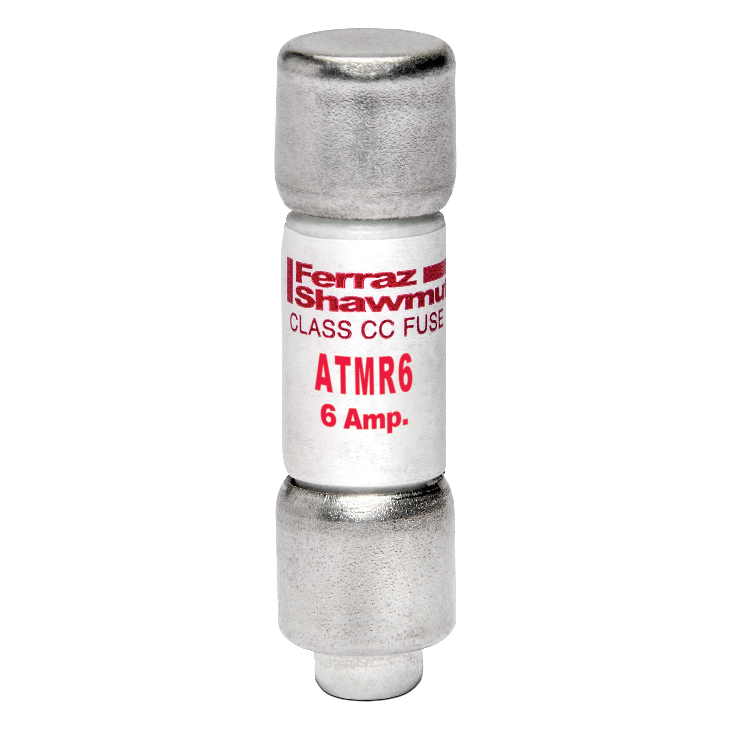 Mersen ATMR6 ATMR6 Mersen - Fuse ATMR - Class CC - Fast-Acting 600VAC 600VDC 6A Ferrule Amp-Trap® Mersen ATMR6 ATMR6 Mersen - Fuse ATMR - Class CC - Fast-Acting 600VAC 600VDC 6A Ferrule Amp-Trap®