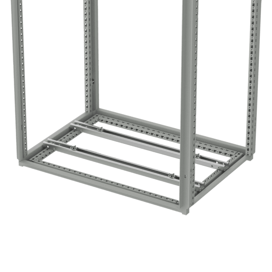 Hoffman PTR6 Transformer Rails, fits 600 wide/deep, Steel Hoffman PTR6 Transformer Rails, fits 600 wide/deep, Steel