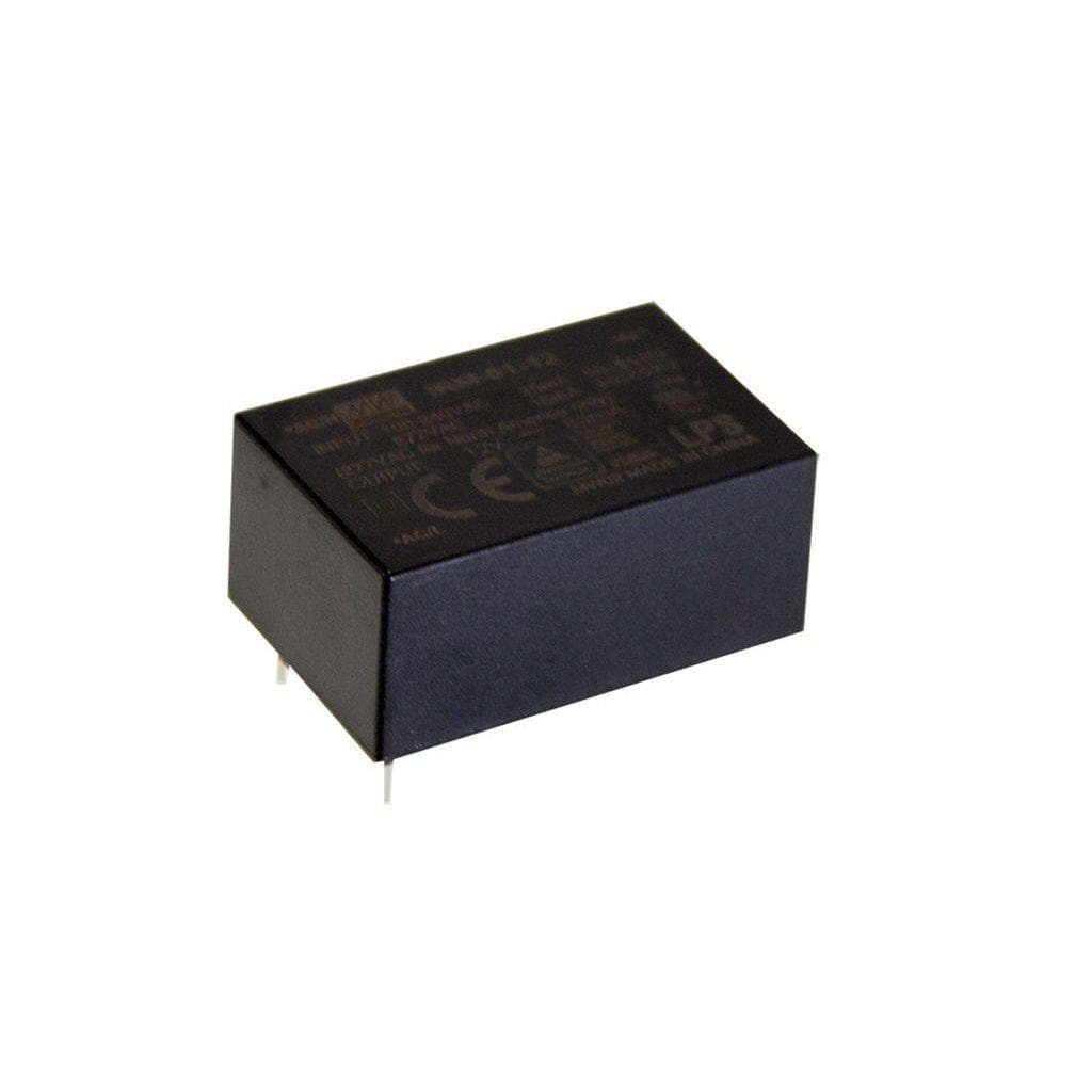 MEAN WELL IRM-01-9 AC-DC Single Output Encapsulated power supply; Input 85-305Vac; Output 9Vdc at 0.111A; PCB mount; miniature size MEAN WELL IRM-01-9 AC-DC Single Output Encapsulated power supply; Input 85-305Vac; Output 9Vdc at 0.111A; PCB mount; miniature size