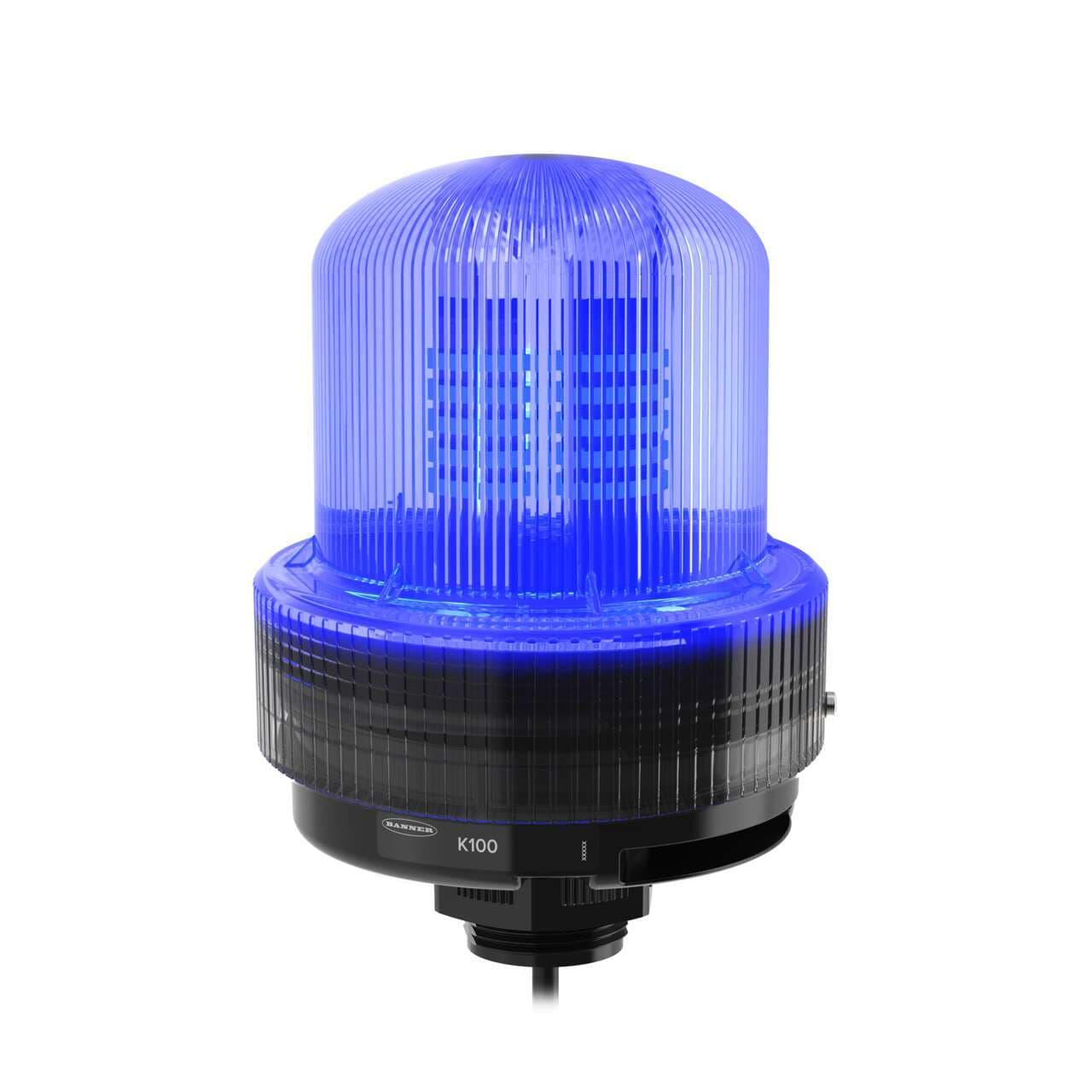 Banner K100PBLNZBYRA Banner K100PBLNZBYRA - K100 Pro Hazardous Daylight Visible: 3-Color Beacon; 100-240 V ac; Polycarbonate; IP66, IP69K; Blue, Yellow, Red; Audible; 2 m (6.5 ft) ITC-ER 5-wire Cable Banner K100PBLNZBYRA Banner K100PBLNZBYRA - K100 Pro Hazardous Daylight Visible: 3-Color Beacon; 100-240 V ac; Polycarbonate; IP66, IP69K; Blue, Yellow, Red; Audible; 2 m (6.5 ft) ITC-ER 5-wire Cable