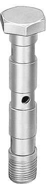 Festo 4596 hollow bolt VT-1/8-3 For multiple distributor function in conjunction with components LK or TK. Materials note: (* Free of copper and PTFE, * Conforms to RoHS) Festo 4596 hollow bolt VT-1/8-3 For multiple distributor function in conjunction with components LK or TK. Materials note: (* Free of copper and PTFE, * Conforms to RoHS)