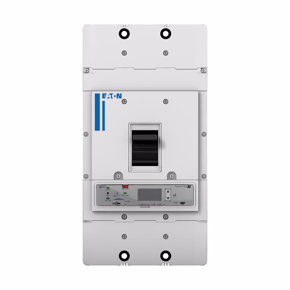 Eaton PDF44M0800P5DN Eaton Power Defense molded case circuit breaker, Globally Rated 100% UL, Frame 4, Four Pole (100% N), 800A, 65kA/480V, PXR25 ARMS LSIG w/ Modbus RTU, CAM Link and Relays, No Terminals Eaton PDF44M0800P5DN Eaton Power Defense molded case circuit breaker, Globally Rated 100% UL, Frame 4, Four Pole (100% N), 800A, 65kA/480V, PXR25 ARMS LSIG w/ Modbus RTU, CAM Link and Relays, No Terminals