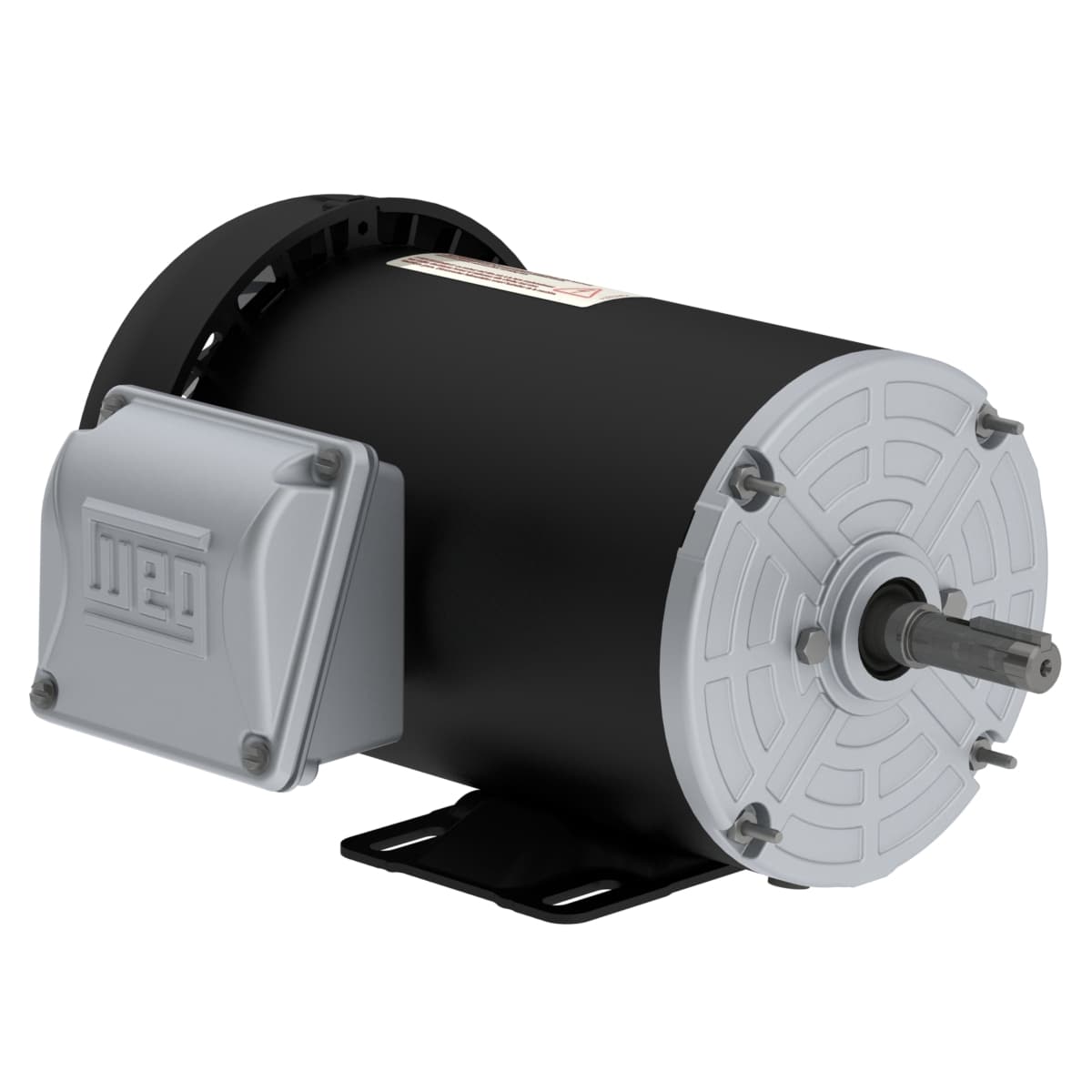 WEG .5036ES3E56-S Rolled Steel Standard Efficiency 0.5 HP 2P 56 3Ph 208-230/460//190-220/380-415 V 60 Hz IC411 - TEFC - Foot-mounted WEG .5036ES3E56-S Rolled Steel Standard Efficiency 0.5 HP 2P 56 3Ph 208-230/460//190-220/380-415 V 60 Hz IC411 - TEFC - Foot-mounted