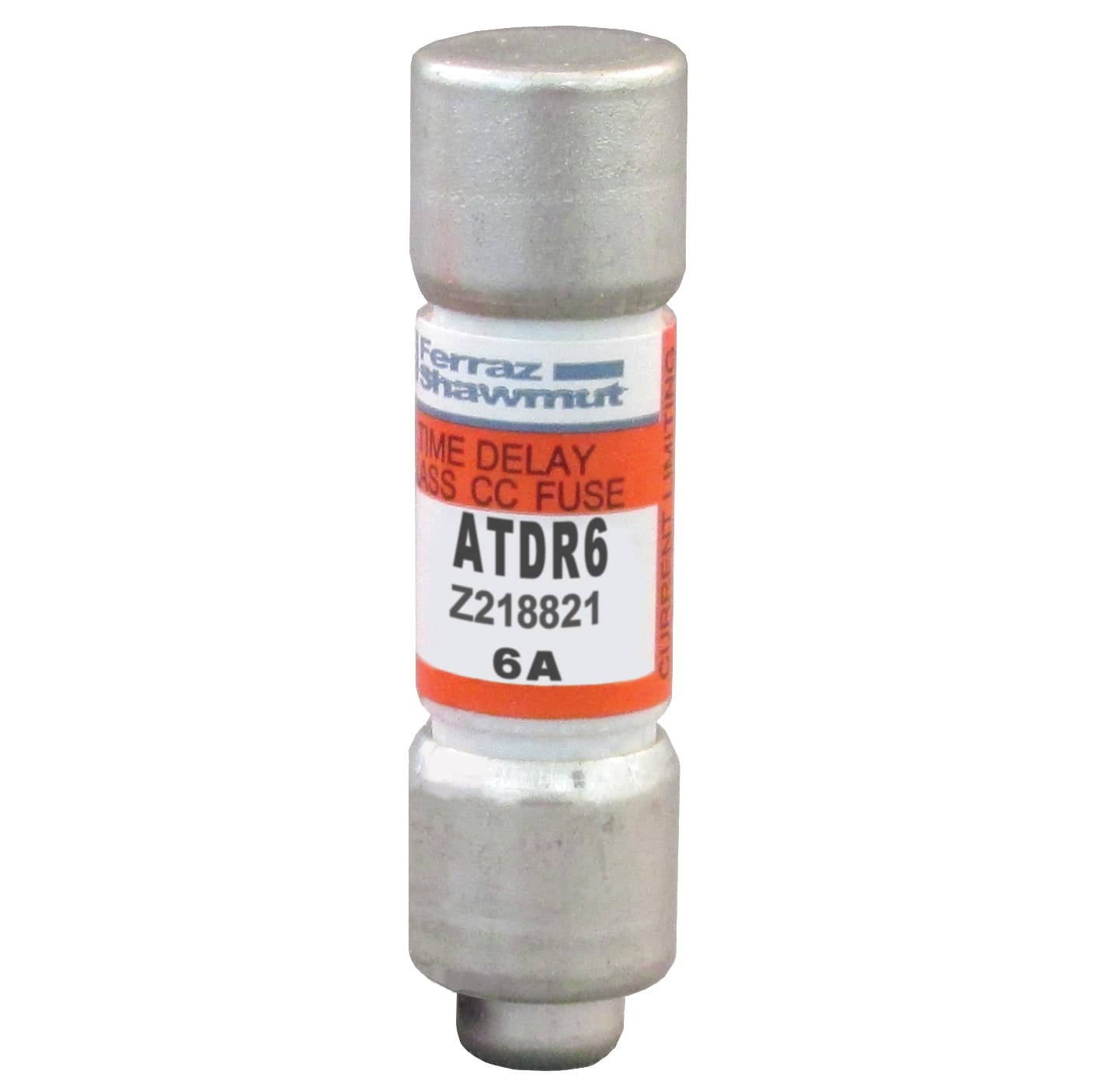 Mersen ATDR6-6PK ATDR6-6PK Mersen - Fuse ATDR - Class CC - Time-Delay 600VAC 300VDC 6A Ferrule Amp-Trap 2000® 6 pack Mersen ATDR6-6PK ATDR6-6PK Mersen - Fuse ATDR - Class CC - Time-Delay 600VAC 300VDC 6A Ferrule Amp-Trap 2000® 6 pack