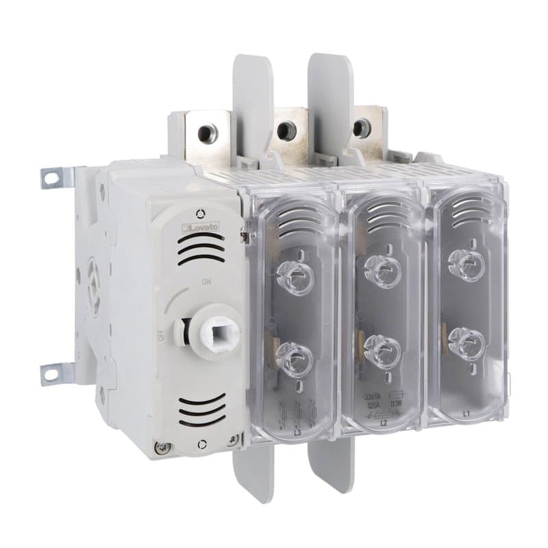 Lovato Electric GEF0125F GEF0125F Lovato - Three-pole switch disconnector, with NFC fuse holder, 125A Lovato Electric GEF0125F GEF0125F Lovato - Three-pole switch disconnector, with NFC fuse holder, 125A