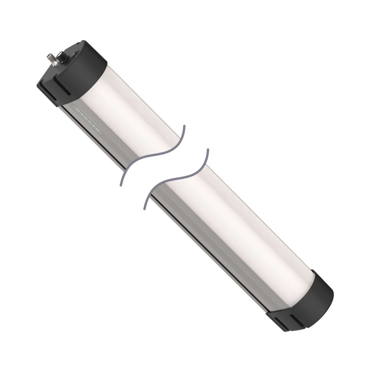Banner WLB92XR1100PBQ WLB92 Work Light Bar; Switched On/Off; Dimming Potentiometer; Length: 1100 mm; Voltage: 24 V dc; Environmental Rating: IP40; Color: Red; 4-pin M12 Integral QD; Diffuse Window Banner WLB92XR1100PBQ WLB92 Work Light Bar; Switched On/Off; Dimming Potentiometer; Length: 1100 mm; Voltage: 24 V dc; Environmental Rating: IP40; Color: Red; 4-pin M12 Integral QD; Diffuse Window