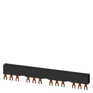 Siemens 3RV1915-2CB 3-phase busbars Modular spacing 55 mm for 4 switches and accessories Fork shape connections Siemens 3RV1915-2CB 3-phase busbars Modular spacing 55 mm for 4 switches and accessories Fork shape connections
