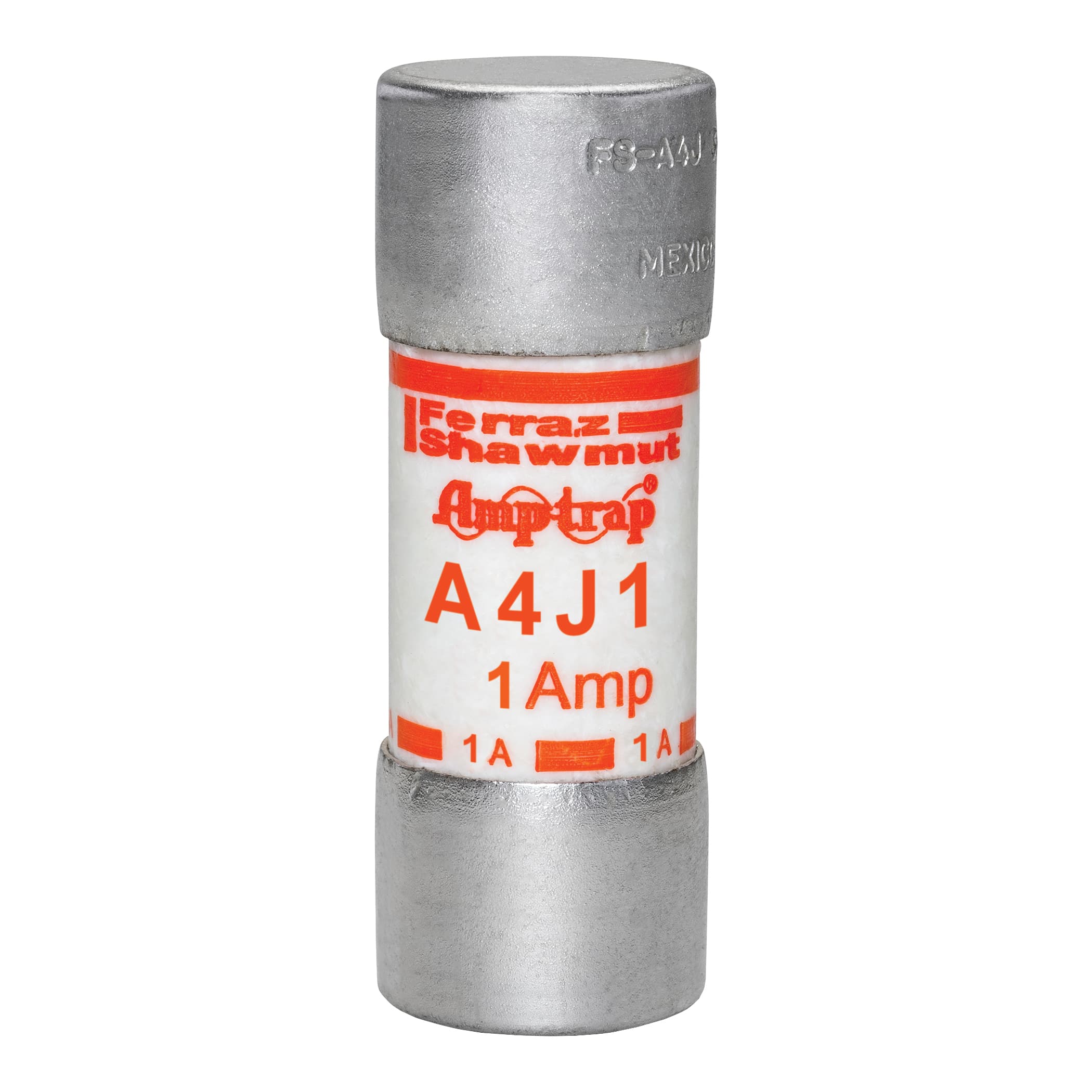 Mersen A4J1 A4J1 Mersen - Fuse A4J - Class J - Fast-Acting 600VAC 300VDC 1A Ferrule Amp-Trap® Mersen A4J1 A4J1 Mersen - Fuse A4J - Class J - Fast-Acting 600VAC 300VDC 1A Ferrule Amp-Trap®