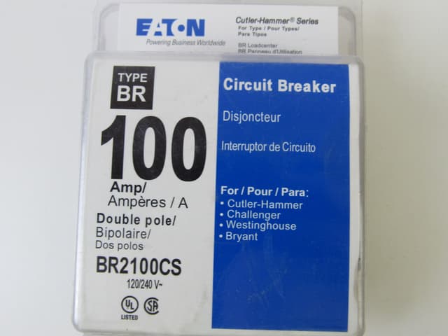 BR2100CS Part Image. Manufactured by Eaton.