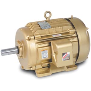 Baldor Electric Company EM3714T Alternating Current Motor; General Purpose; 10HP; 215T Frame Size; 1800 Sync RPM; 230/460 Voltage; AC; TEFC Enclosure; NEMA Frame Profile; Three Phase; 60 Hertz; Foot Mounted; Base; 1-3/8" Shaft Diameter; 5-1/4" Base to Center of Shaft; 20.52" Overall Len Baldor Electric Company EM3714T Alternating Current Motor; General Purpose; 10HP; 215T Frame Size; 1800 Sync RPM; 230/460 Voltage; AC; TEFC Enclosure; NEMA Frame Profile; Three Phase; 60 Hertz; Foot Mounted; Base; 1-3/8" Shaft Diameter; 5-1/4" Base to Center of Shaft; 20.52" Overall Len