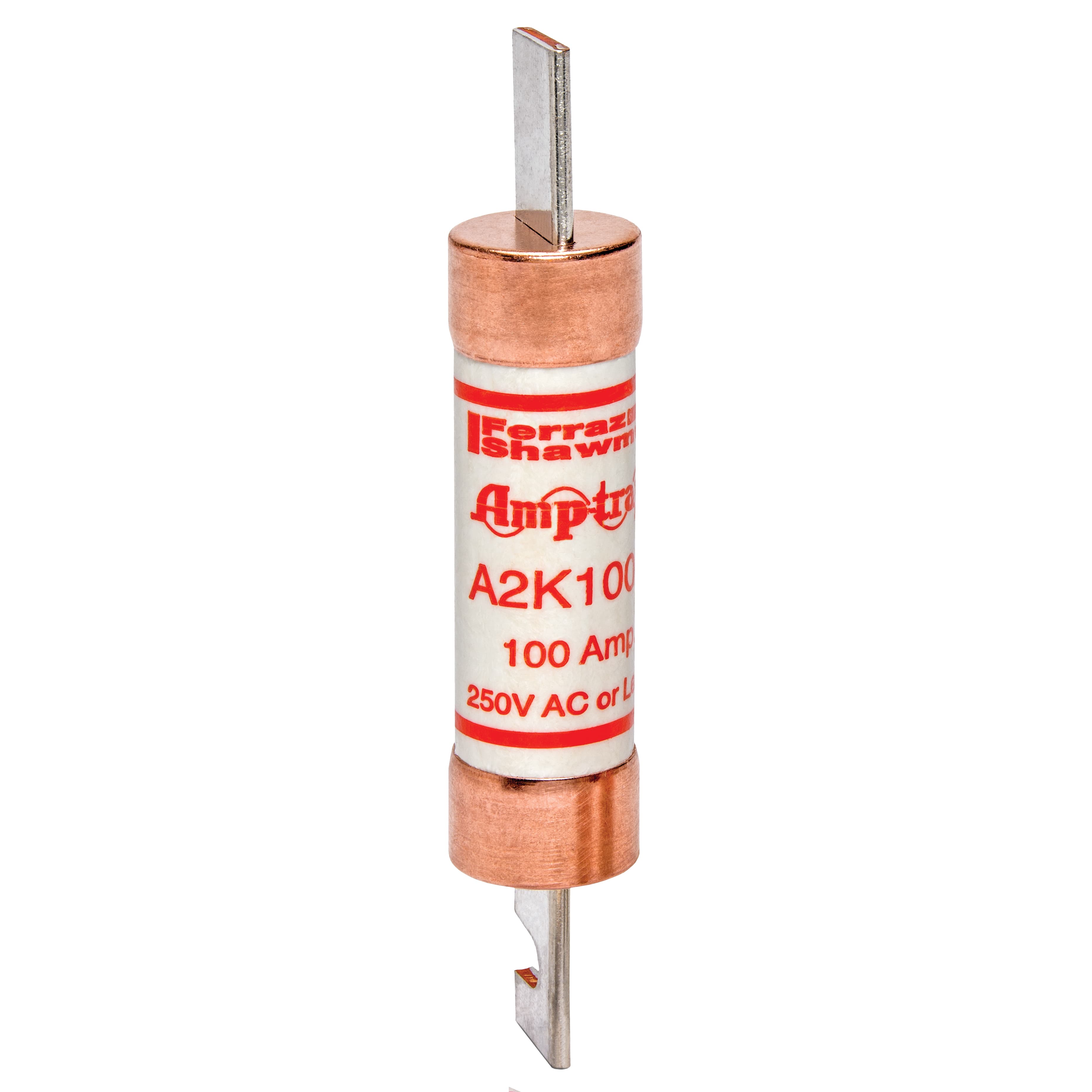 Mersen A2K100R A2K100R Mersen - Fuse A2K-R - Class RK1 - Fast-Acting 250VAC 250VDC 100A Blade Amp-Trap® Mersen A2K100R A2K100R Mersen - Fuse A2K-R - Class RK1 - Fast-Acting 250VAC 250VDC 100A Blade Amp-Trap®