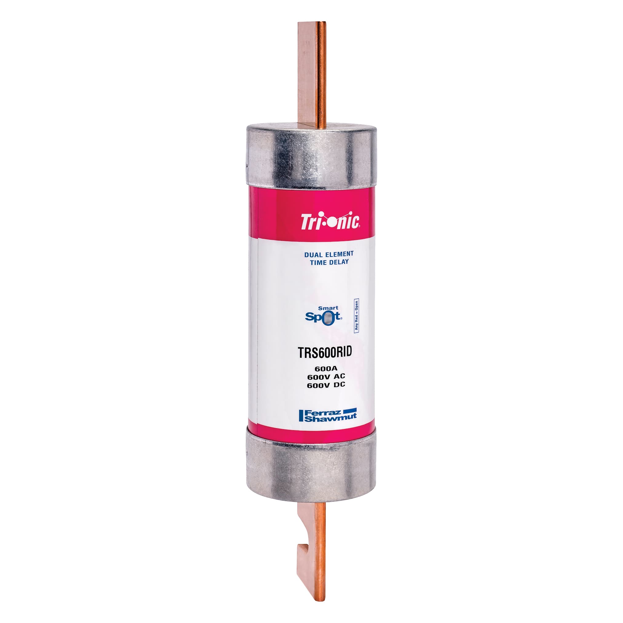 Mersen TRS600RID TRS600RID Mersen - Fuse TRS-R - Class RK5 - Time-Delay 600VAC 600VDC 600A Blade SmartSpot® Tri-Onic® Mersen TRS600RID TRS600RID Mersen - Fuse TRS-R - Class RK5 - Time-Delay 600VAC 600VDC 600A Blade SmartSpot® Tri-Onic®