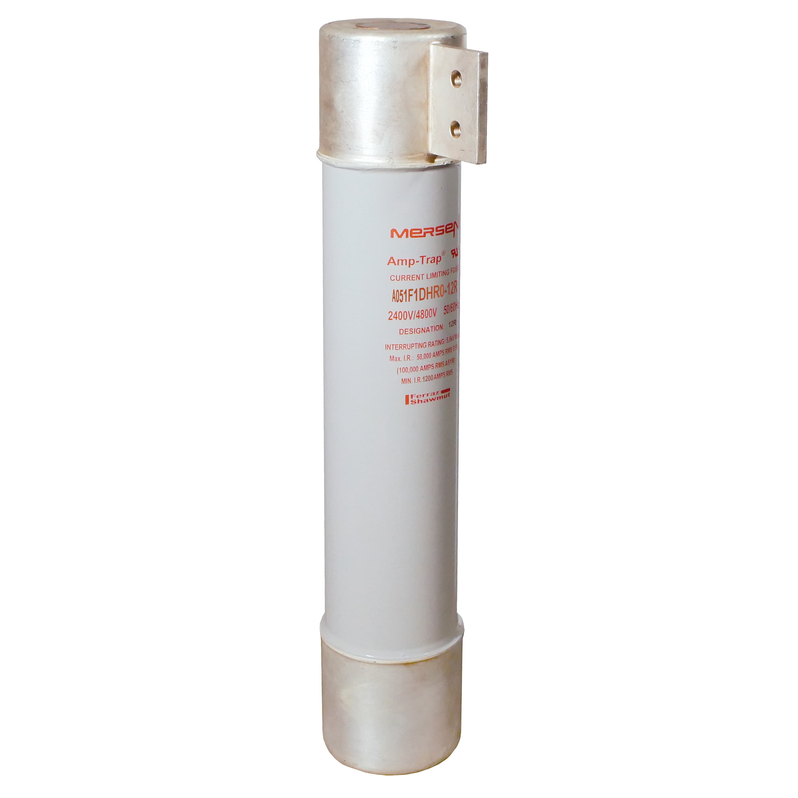Mersen A051F1DHR0-12R A051F1DHR0-12R Mersen - Back-Up R-Rated Medium Voltage Fuse 5080VAC 12R Mounting: Ferrule Style: DHR0 Visual Indicator Amp-Trap® Mersen A051F1DHR0-12R A051F1DHR0-12R Mersen - Back-Up R-Rated Medium Voltage Fuse 5080VAC 12R Mounting: Ferrule Style: DHR0 Visual Indicator Amp-Trap®
