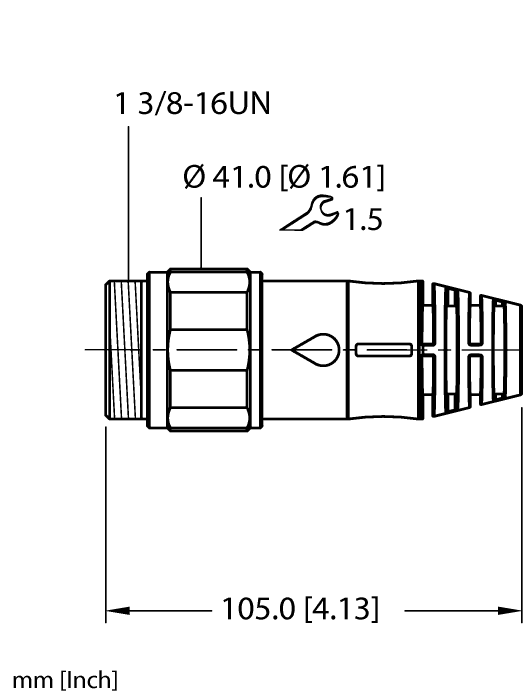 GSDWV GKDWV 32-5M Part Image. Manufactured by Turck.