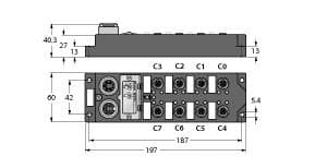 Turck FDNL-L1600-T-0061 FDNL-L1600-T-0061 Turck - FDNL-L1600-T-0061 I/O Module for DeviceNet, 16 digital pnp/npn inputs Turck FDNL-L1600-T-0061 FDNL-L1600-T-0061 Turck - FDNL-L1600-T-0061 I/O Module for DeviceNet, 16 digital pnp/npn inputs